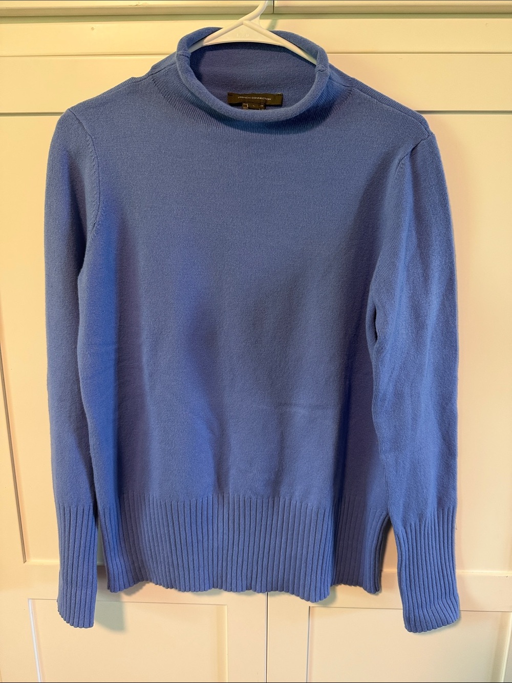 French Connection Nordstrom Periwinkle Blue Turtleneck Sweater